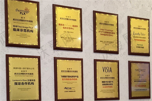 武汉五洲整形医院玻尿酸价格